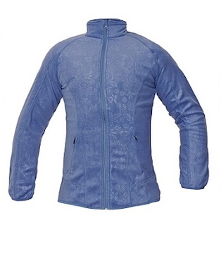 YOWIE bunda fleece dámská - Yowie mikina modrá.jpg