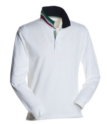 PAYPER® LONG NATION polokošile pánská s dlouhým rukávem - LONG_NATION_white.jpg