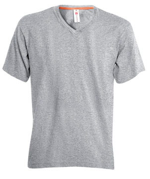 PAYPER® V-NECK LADY dámské triko s krátkým rukávem - V_NECK_LADY_melange.jpg