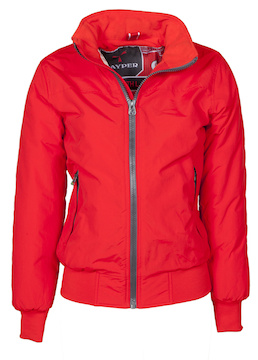 PAYPER® NORTH LADY 2.0 dámská zateplená bunda do nápletů - NORTH 2.0_LADY_RED.jpg