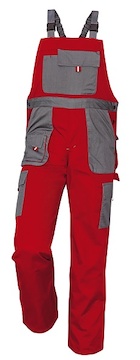 MAX EVO kalhoty laclové - 03020192_MAX EVO_KAL_červená_šedá.jpg