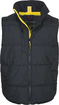PAYPER® DAYTONA vesta unisexová prošívaná - DAYTONA_black_yellow.jpg