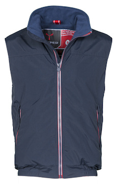 PAYPER® SOUTH R 2.0 vesta zateplená s kontrastním zipem - SOUTH_R_2.0_navy_blue.jpg