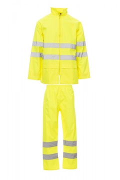 PAYPER® HI-VIS RAINSET komplet proti dešti potažený PU vrstvou - Hi-Vi-RAINSET-zluta.jpg