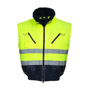 PORTWEST® PJ50 3v1 Hi-Vis reflexní pracovní bunda,EN ISO 20471 Třída 3,EN342 Třída 2 - PJ50YNR_1.jpg