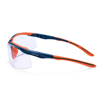 PORTWEST® PS13CLR Mega brýle ochranné straničkové,EN166 1 FT K N,EN 170 2C-1.2,EN 172 5-3.1 - PS13CLR_R.jpg