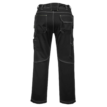 PORTWEST® PW380 dámské strečové pracovní kalhoty z kolekce PW3 Hi-Vis - PW380BKR_R.jpg