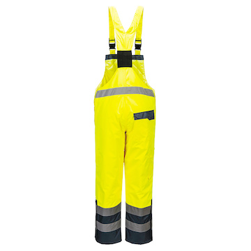 PORTWEST® S489 HiVis laclové kalhoty reflexní zateplené,EN ISO 20471 - S489YER_R.jpg
