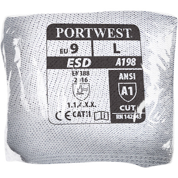PORTWEST® VA198 ESD antistatické rukavice PU Fingertip pro výdejní automat EN420,EN388,EN1149 - VA198G7R_R.jpg