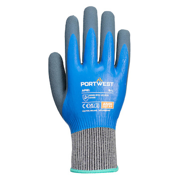 PORTWEST® AP81 Liquid Pro Cut HR rukavice neprůřezné,EN 388 (3X43D) - AP81B4R.jpg