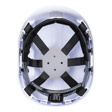 PORTWEST® PS53 přilba neventilovaná Heigh Endurance pro výškové práce,EN 397 -30°C/+50°C,EN 50365 třída 0 - PS53WHR_R.jpg