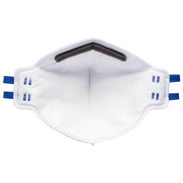 PORTWEST® P250 FFP2 NR Dust Mist Fold Flat respirátor bez ventilku (BOX=20ks) EN 149:2001+A1 2009 - P250WHR_R.jpg