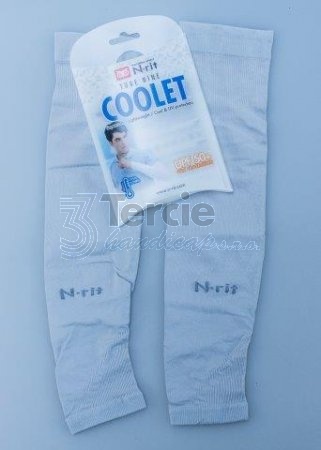 Chladící návlek na paži TUBE9 COOLET, šedý - Chladící návlek na paži TUBE9 COOLET, šedý