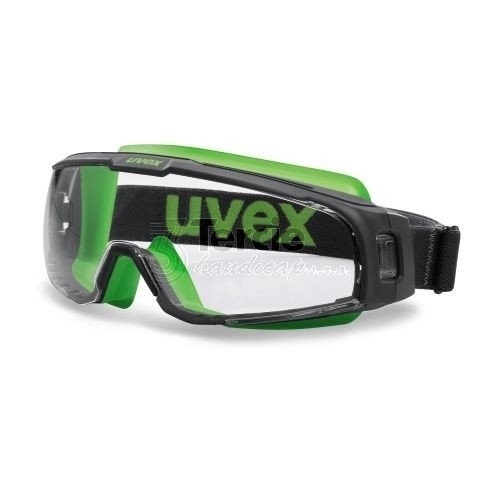 Brýle uvex u-sonic 9308.245, PC čirý/UV 2-1,2; SV excellence, barva šedá/limetková - Brýle uvex u-sonic 9308.245, PC čirý/UV 2-1,2; SV excellence, barva šedá/limetková