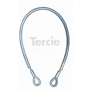 LANYARD AZ  kotvící ocelové lanko s oky - LANYARD AZ  kotvící ocelové lanko s oky