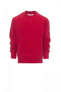 PAYPER® ORLANDO KIDS mikina dětská ke krku - ORLANDO_KIDS_RED.jpg