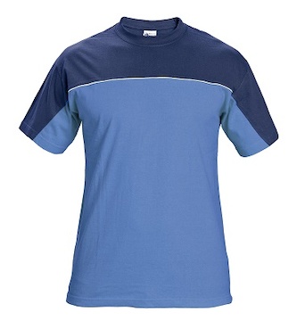 STANMORE triko s krátkým rukávem 100% bavlna,155g/m2 - 03040004_STANMORE T-shirt_blue_IMG_4544.jpg