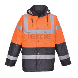 PORTWEST® Reflexní bunda dvoubarevná S467 Hi-Vis,oranžová/modrá,EN ISO 20471,EN343,EN342