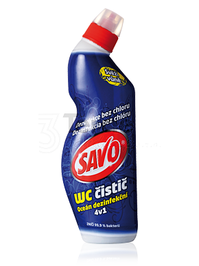 SAVO WC čistič gel/750 ml