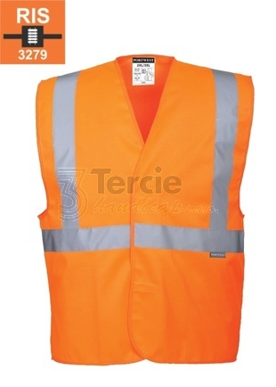 PORTWEST® C472 reflexní vesta s jedním pruhem,EN ISO 20471,Třída 2