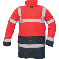 HiVis červená-navy