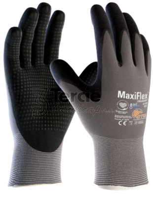 ATG® MaxiFlex® Endurance™ with AD-APT® 42-844 pracovní rukavice s nánosem NBR a terčíky,EN388(4131A)