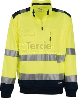 PAYPER® VISION HiVis mikina pánská reflexní fleecová,EN ISO 20471,Třída 2
