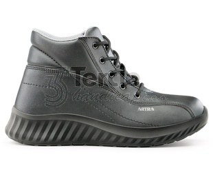 ARTRA® ARZAWA 6417 6660 O2 FO černá kotníková pracovní obuv,podešev RAPTOR PU.2D,EN ISO 20347