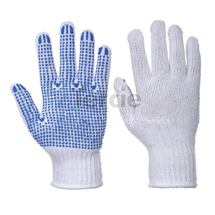 PORTWEST® A111 Polka Dot bezešvé rukavice s PVC terčíky