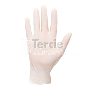 PORTWEST® A910 jednorázové latexové rukavice pudrované (BOX=100ks)