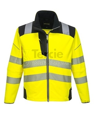 PORTWEST® T402 bunda HiVis Softshell PW3,EN ISO 20471