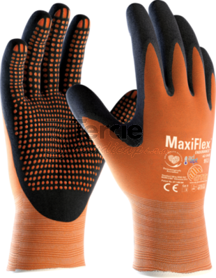 ATG® MaxiFlex® Endurance™ 42-848 with AD-APT® rukavice nylonová s povrstvením NBR nitrilu a terčíky,EN388(4131A)
