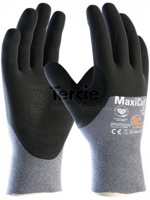 ATG® MaxiCut® Oil™ 44-505 rukavice pletene 3/4 povrstvené NBR pěnou,EN388(4442C)