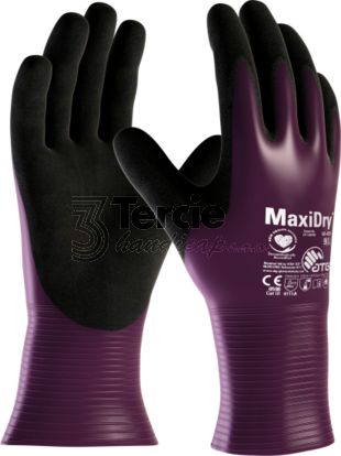 ATG® MaxiDry® 56-426 pracovní rukavice máčené NBR nitrilem EN 388(4111A)