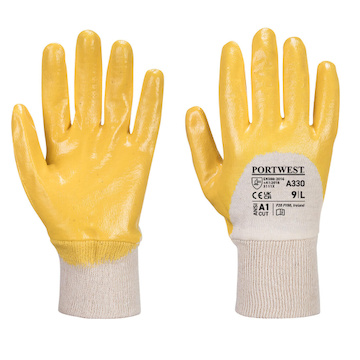 PORTWEST® A330 rukavice 3/4 povrstvené nitrilem,EN388(3111X) - A330YER.jpg