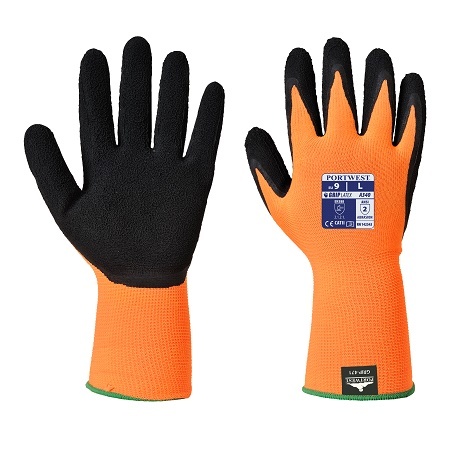 PORTWEST® A340 Hi-Vis grip rukavice, latexová pěna,EN388(2121X) - A340ORB.jpg