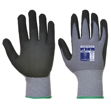 PORTWEST® A350 Dermiflex nylonová rukavice povrstvená nitrilovou pěnou,EN388(4131X) - A350BKR.jpg