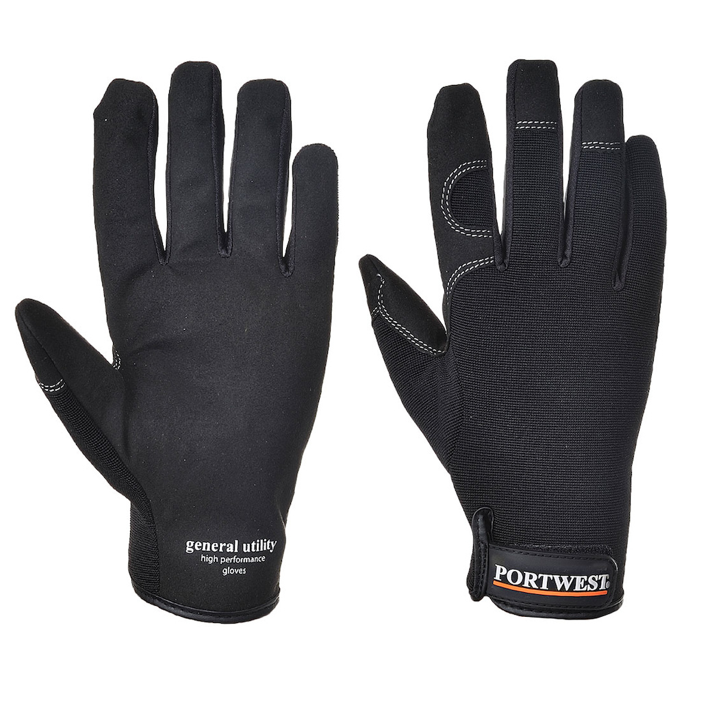 PORTWEST® A700 High Performance rukavice pracovní kombinovaná,EN388(1111X) - A700BKR.jpg