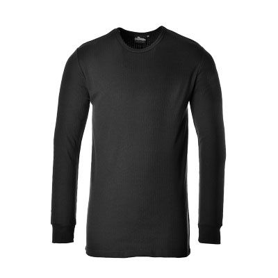 PORTWEST® B123 thermo triko dlouhý rukáv,50% bavlna/50% polyester - B123BKR.jpg
