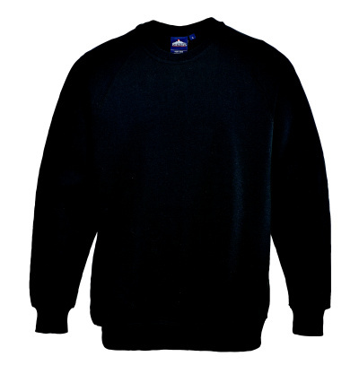 PORTWEST® B300 Mikina Roma 65% Polyester, 35%
bavlna 300g - B300BKR.jpg