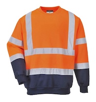 HiVis oranžovo-modrá
