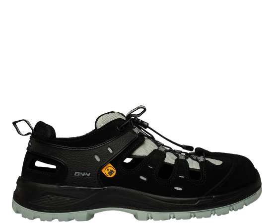 BENNON® BOMBIS LITE S1P ESD NM sandál bezpečnostní,EN ISO 20345 - 0419021062_BOMBIS_LITE_S1P_ESD_NM_Grey_Sandal_1.png