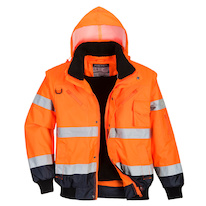 HiVis oranžová-tm.modrá