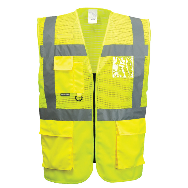 PORTWEST® C496 reflexní vesta síťováná Madrid Executive - C496YER.jpg