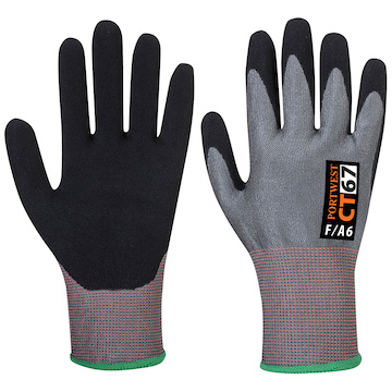 PORTWEST® CT67 Nitril CT Cut F13 rukavice neprůřezné s nitrilovou pěnou,EN388 (4X43F),EN 407 (X1XXXX) - CT67G8R.jpg