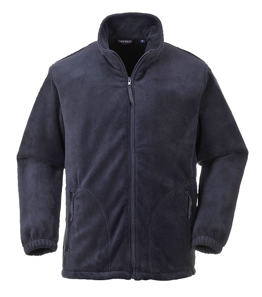 PORTWEST® F400 Fleece Argyll Heavy mikina s dlouhým zipem - F400NAR.jpg