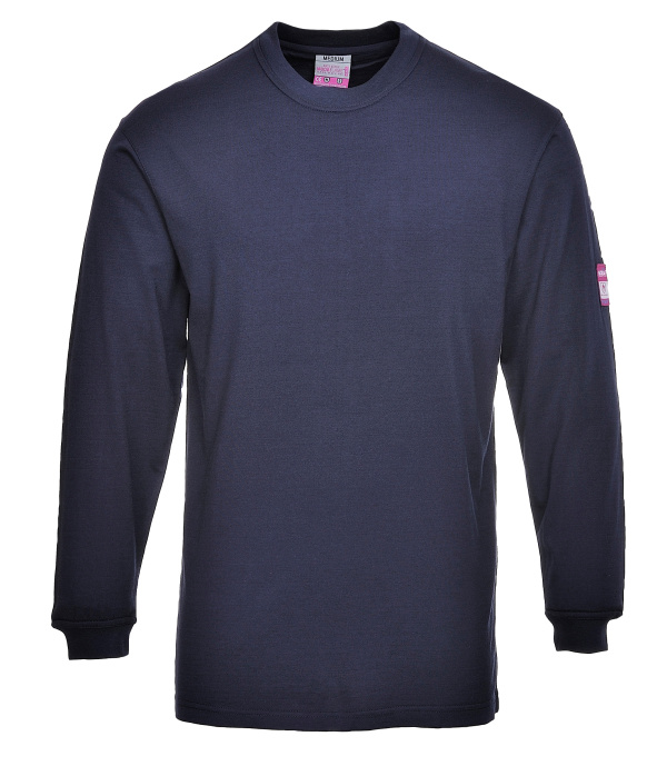 PORTWEST® FR11 triko s dlouhými rukávy Flame Resistant Anti-Static, EN11612,EN1149-5 - FR11NAR.jpg