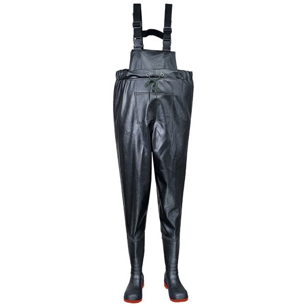 PORTWEST® FW74 - Brodící holínky S5 - prsačky černé - FW74BKR.jpg