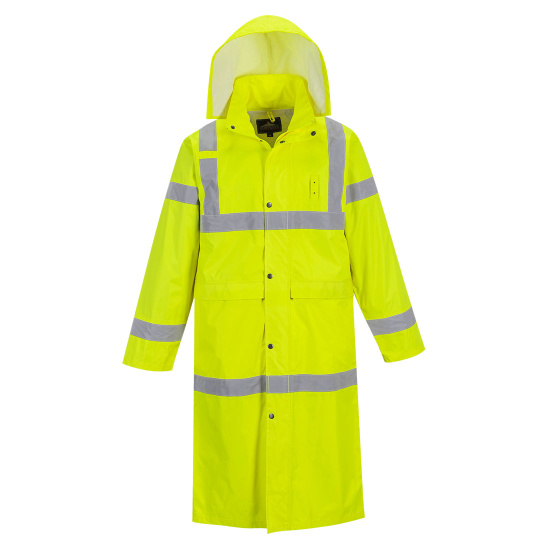 PORTWEST® H445 plášť HiVis žlutý 122 cm,EN ISO 20471 Class 3,EN 343:2019 Class 3:1 X (WP 5,000mm) - H445YER.jpg