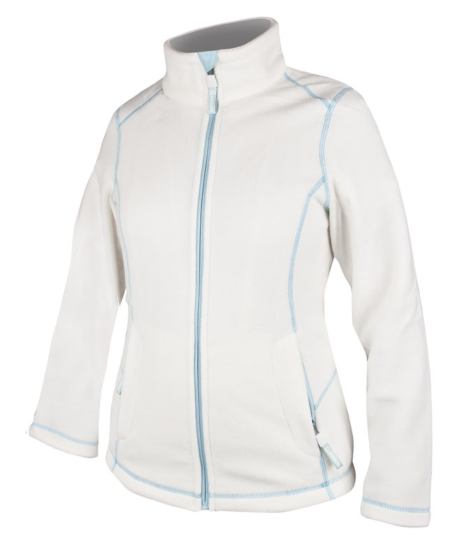 YVONNE fleece mikina - bila.jpg